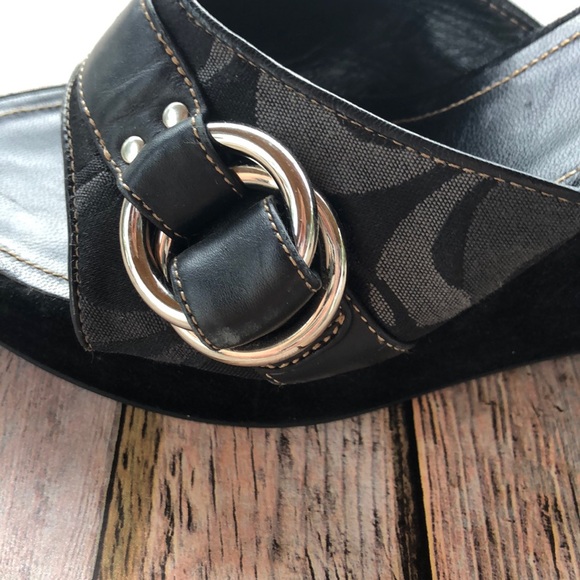 Coach Wedge Slides - Picture 6 of 7